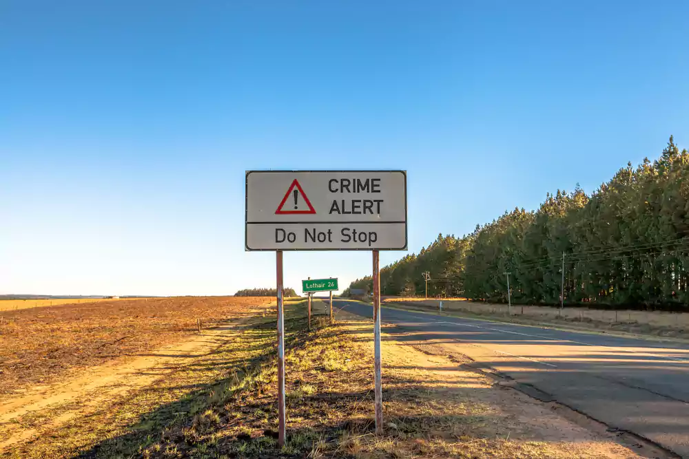 robbery in south africa
